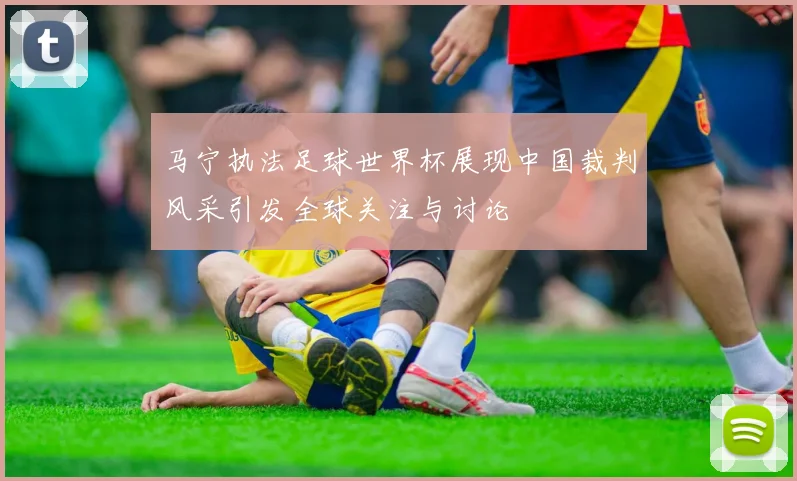 马宁执法足球世界杯展现中国裁判风采引发全球关注与讨论
